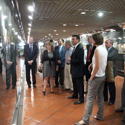 Inaugurazione della Mostra "Taxon" a Monaco in presenza dei rappresentanti della Fondazione Alberto II e del Governo del Principato (FAII)