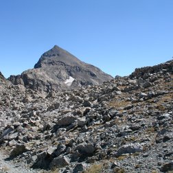 Il Monte Clapier e il Passo di Pagarì attraverso il quale, secondo alcune fonti, passava una Via del sale (G. Bernardi/PNAM) 