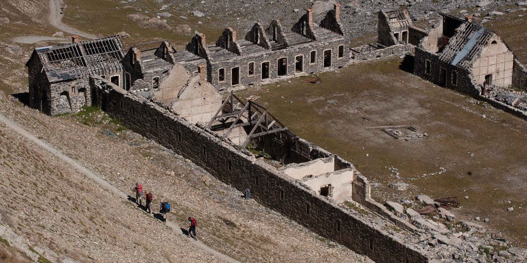 Il fortino della Tête de Viraysse (Valle Ubaye) (© Nanni Villani PNAM)